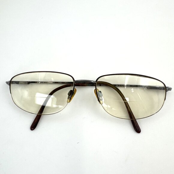Jaguar Other - Vintage Jaguar Eyeglass Frames Model 3342-276 Bronze Tortoise Half Rim 55-17-140
